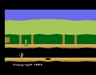 Pitfall II: Lost Caverns gameplay screenshot on 2600