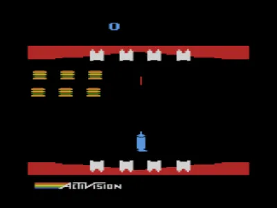Plaque Attack gameplay screenshot on 2600