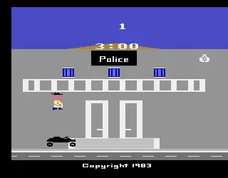 Private Eye gameplay screenshot on 2600