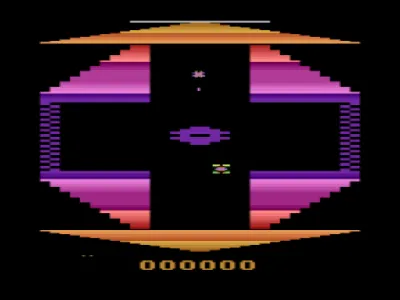 Quadrun gameplay screenshot on 2600