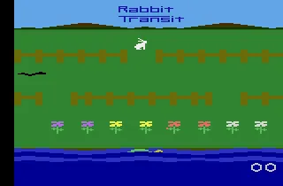 Rabbit Transit gameplay screenshot on 2600
