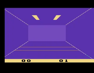 Racquetball gameplay screenshot on 2600