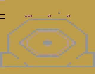 Reactor gameplay screenshot on 2600