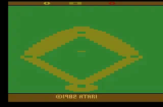 RealSports Baseball gameplay screenshot on 2600