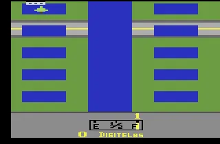 River Raid II gameplay screenshot on 2600