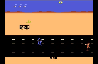 Road Runner gameplay screenshot on 2600