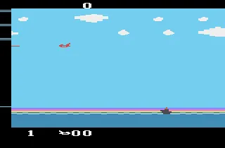 Seahawk gameplay screenshot on 2600
