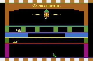 Shootin' Gallery gameplay screenshot on 2600