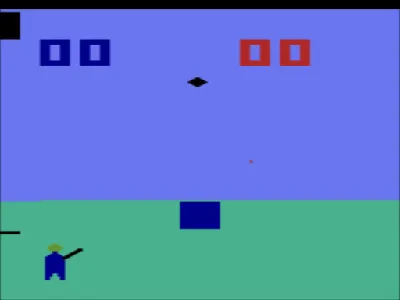 Skeet Shoot gameplay screenshot on 2600