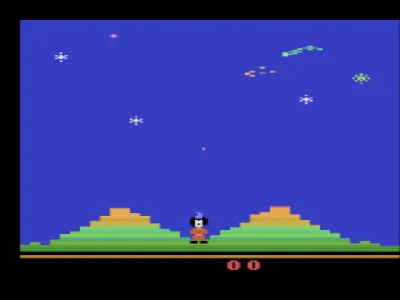 Sorcerer's Apprentice gameplay screenshot on 2600