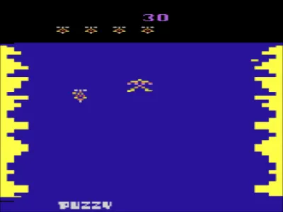 Space Tunnel gameplay screenshot on 2600
