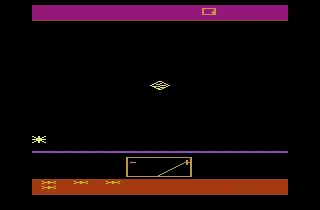 SpaceMaster X-7 gameplay screenshot on 2600