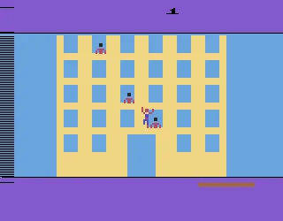 Spider-Man gameplay screenshot on 2600