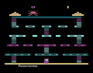Spider Maze gameplay screenshot on 2600