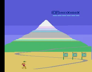 Spike's Peak gameplay screenshot on 2600
