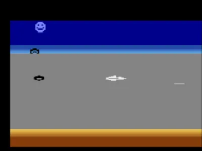 Star Fox gameplay screenshot on 2600