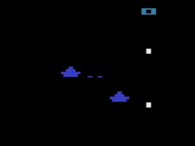 Star Ship ~ Outer Space gameplay screenshot on 2600