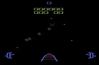 Star Wars gameplay screenshot on 2600