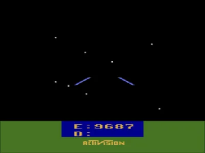 Starmaster gameplay screenshot on 2600