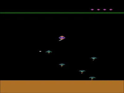 Stronghold gameplay screenshot on 2600