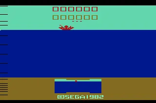 Sub-Scan gameplay screenshot on 2600