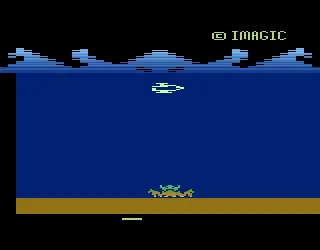 Subterranea gameplay screenshot on 2600