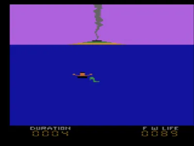 Survival Island gameplay screenshot on 2600