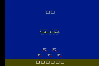 Tac/Scan gameplay screenshot on 2600