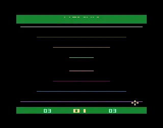 The Challenge of.... NEXAR gameplay screenshot on 2600