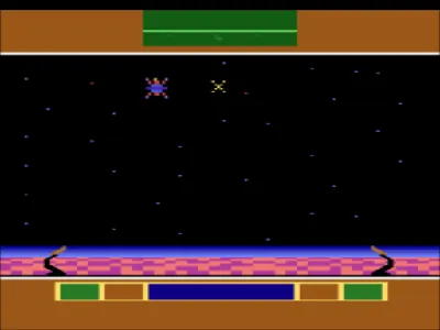 The Earth Dies Screaming gameplay screenshot on 2600