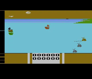 Treasure Island gameplay screenshot on 2600