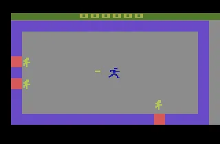Tron: Deadly Discs gameplay screenshot on 2600