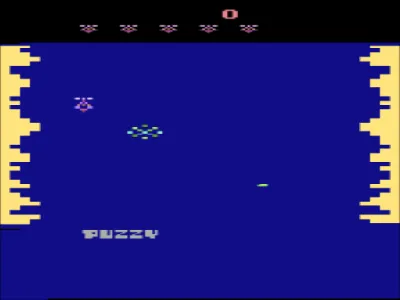 Tunnel de L'Espace, Le gameplay screenshot on 2600