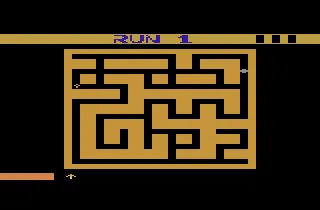 Tunnel Runner gameplay screenshot on 2600