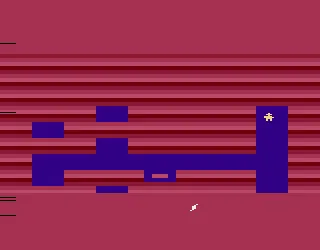 Tutankham gameplay screenshot on 2600