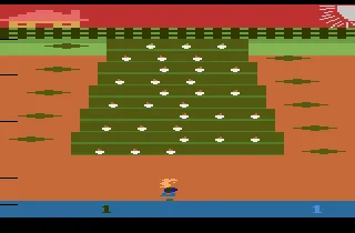 Wabbit gameplay screenshot on 2600