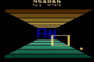 Wall Ball gameplay screenshot on 2600