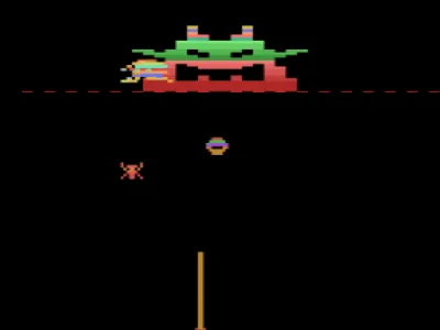 World End gameplay screenshot on 2600