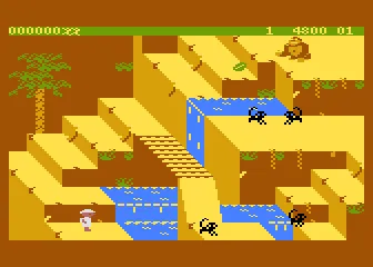 Congo Bongo gameplay screenshot on 5200