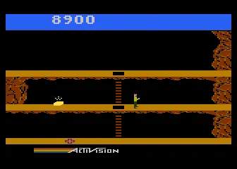 David Crane's Pitfall II: Lost Caverns gameplay screenshot on 5200
