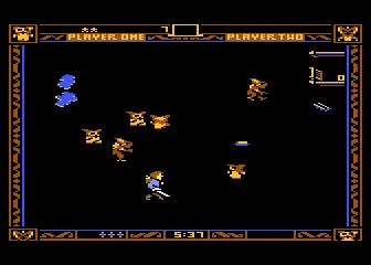 Gremlins gameplay screenshot on 5200