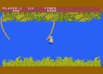 Jungle Hunt gameplay screenshot on 5200