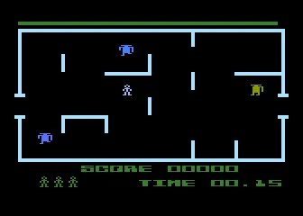 K-Razy Shoot-Out gameplay screenshot on 5200