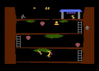 Kangaroo gameplay screenshot on 5200