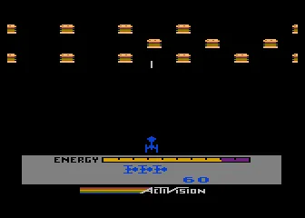 Megamania gameplay screenshot on 5200