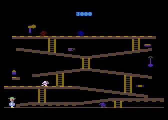 Miner 2049er Starring Bounty Bob gameplay screenshot on 5200
