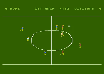 RealSports Soccer gameplay screenshot on 5200