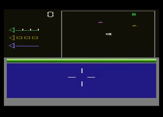 Star Trek gameplay screenshot on 5200