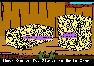 Barnyard Blaster gameplay screenshot on 7800
