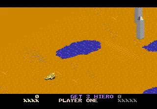 Desert Falcon gameplay screenshot on 7800